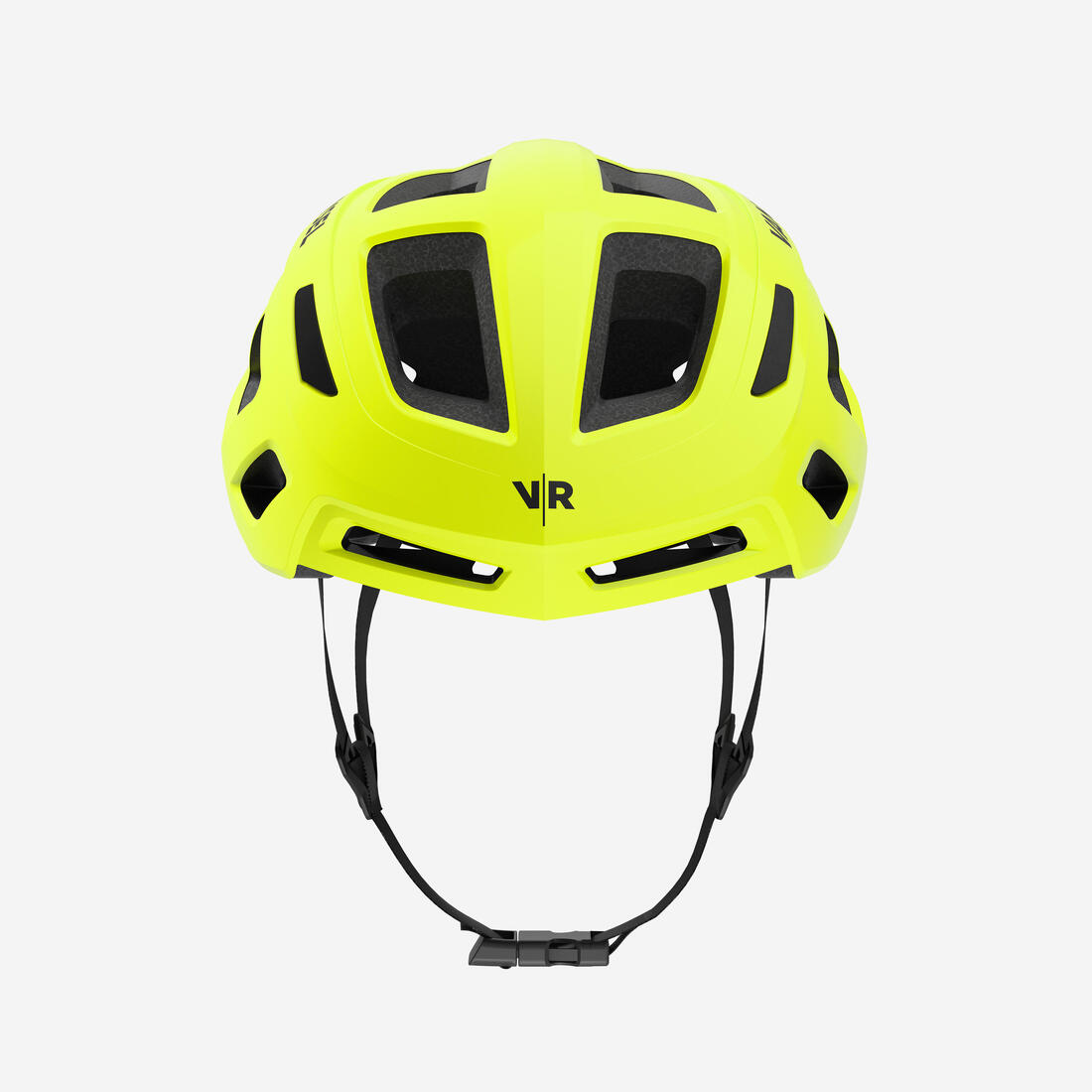 Casque velo route roadr 500 jaune fluo