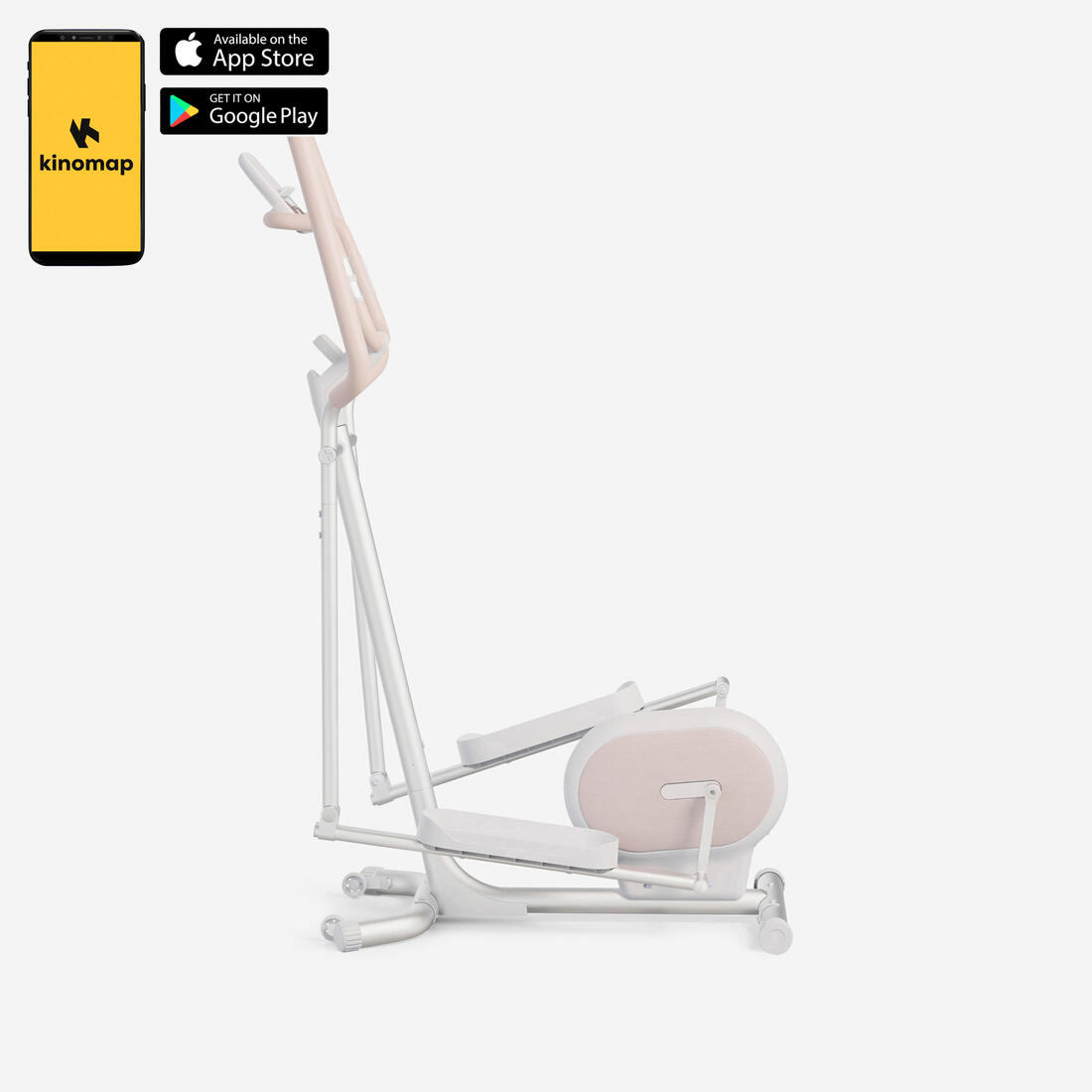 Vélo elliptique 20 programmes et auto alimenté, Initial Elliptical 300