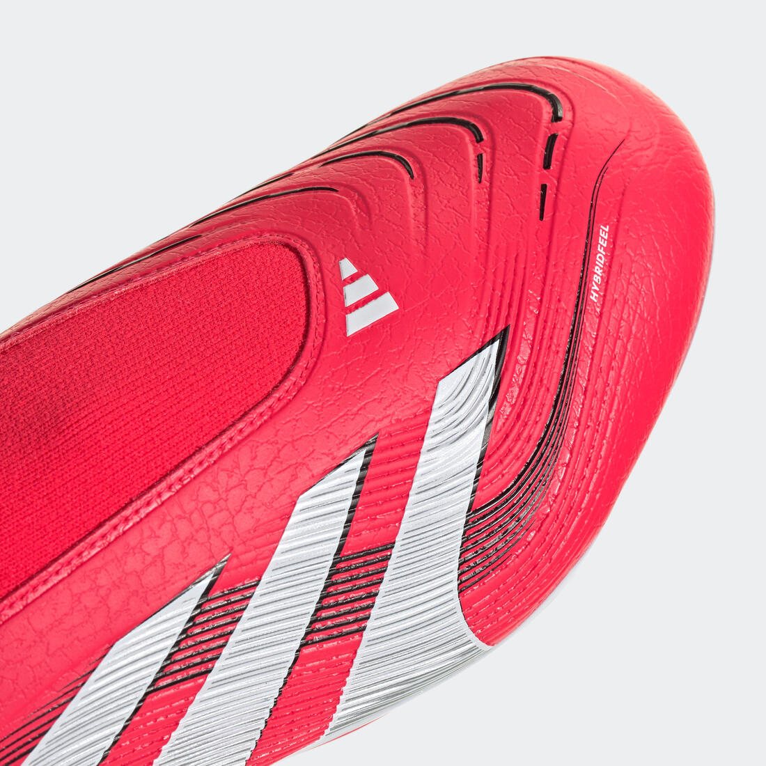 Chaussure Predator League Laceless FG/MG Adulte Rouge