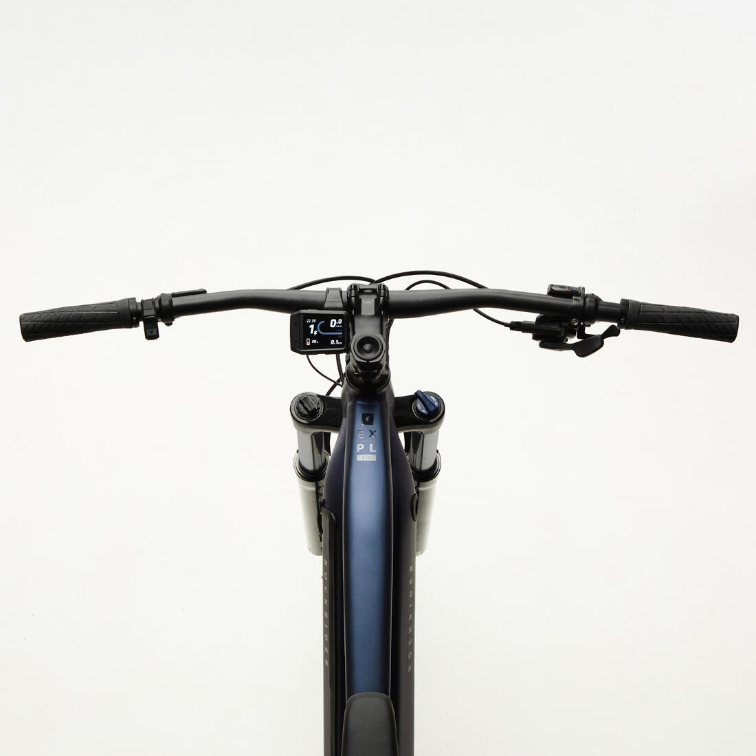 Vélo vtt électrique semi rigide 29" - e-expl 520 bleu nuit