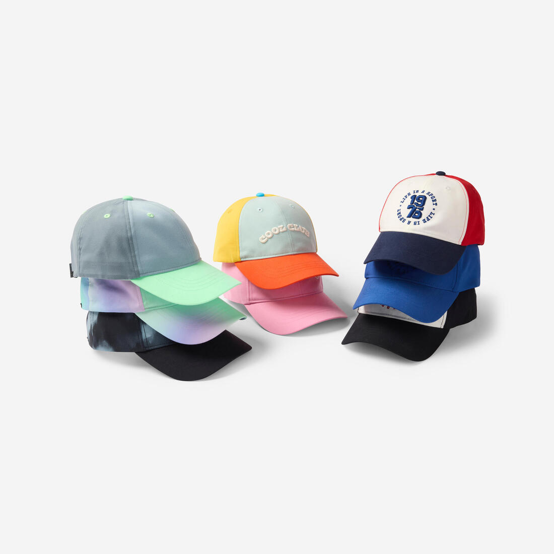 Casquette enfant respirante réglable mixte