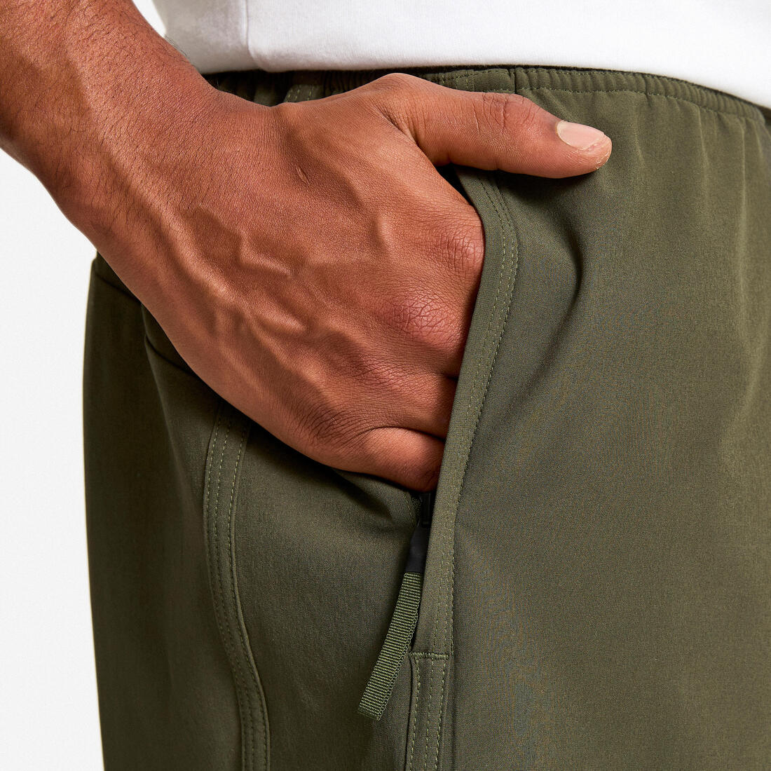 Men fitness shorts cardio training 500