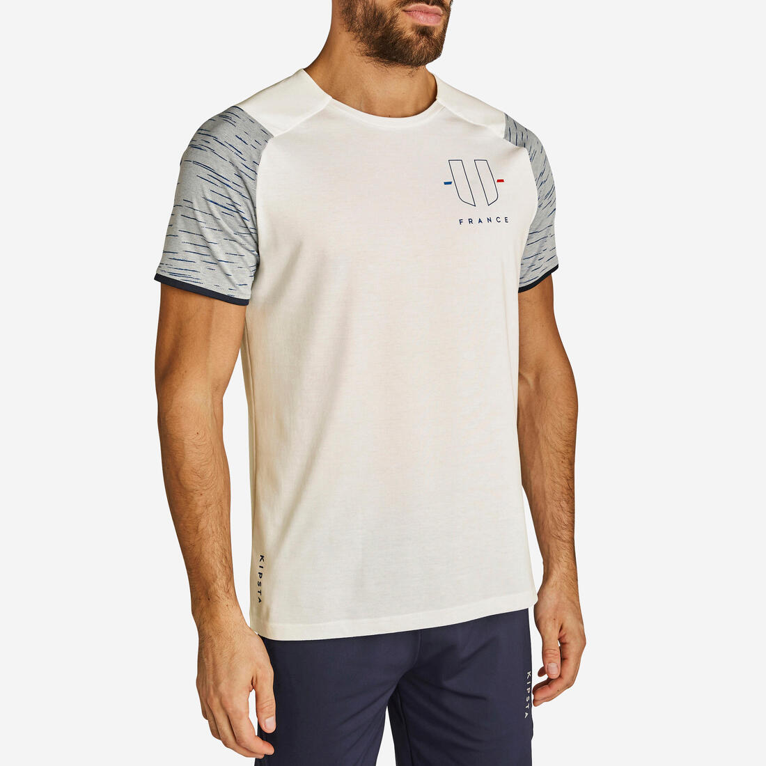 T-shirt de football adulte FF100 France 2024