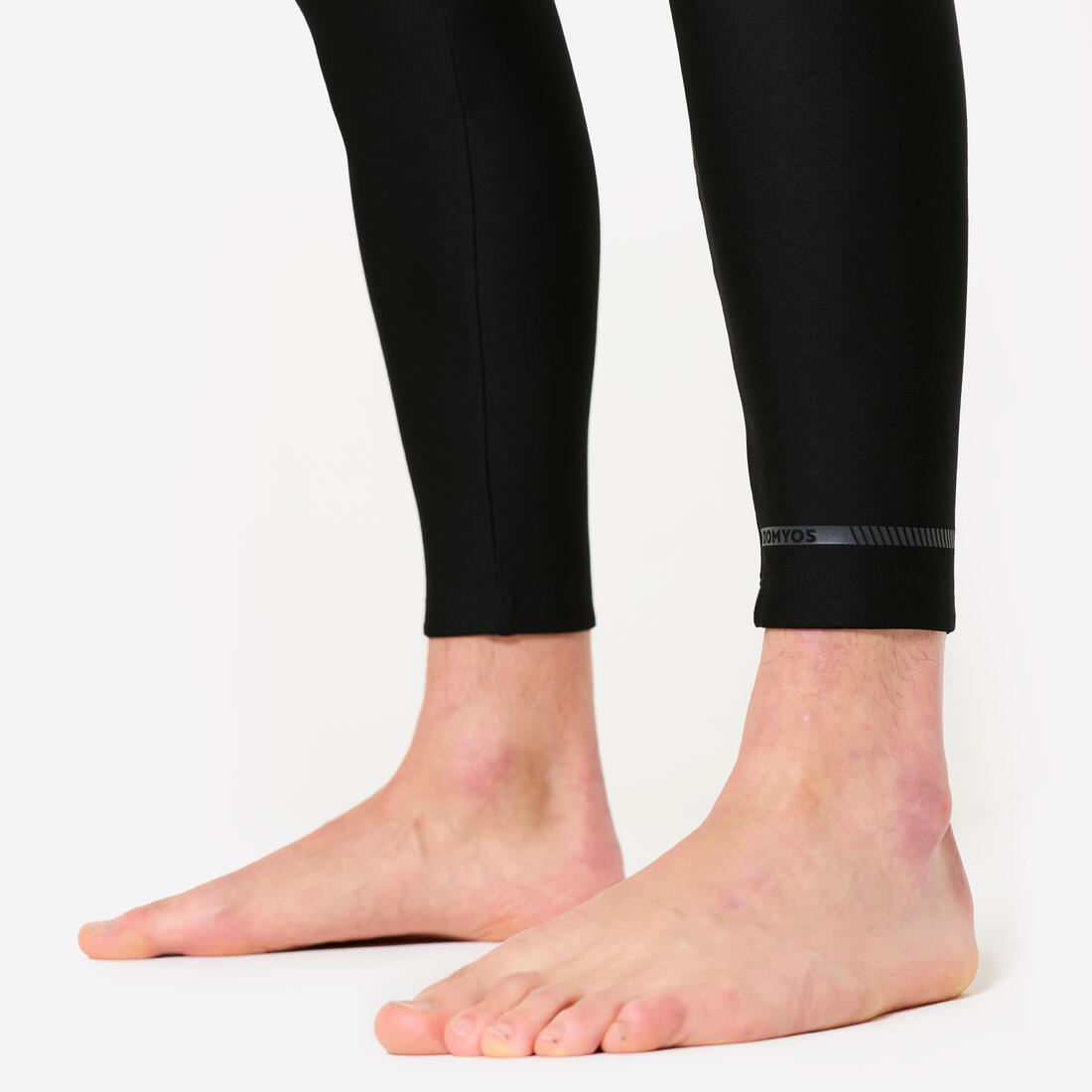 Legging de MMA homme, noir et jaune