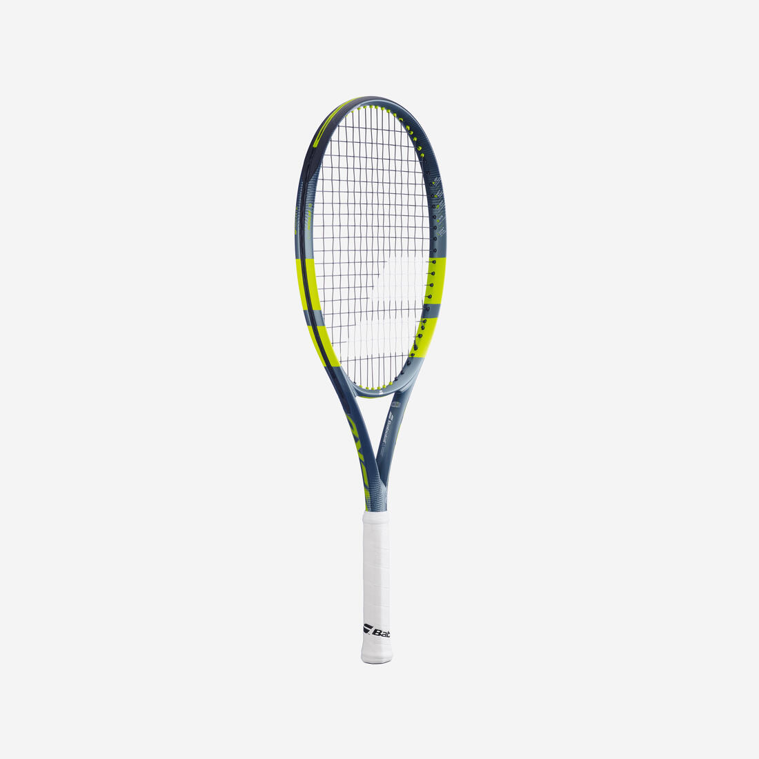 Raquette de tennis enfant 26 pouces, Babolat aero jr 26 gris jaune.