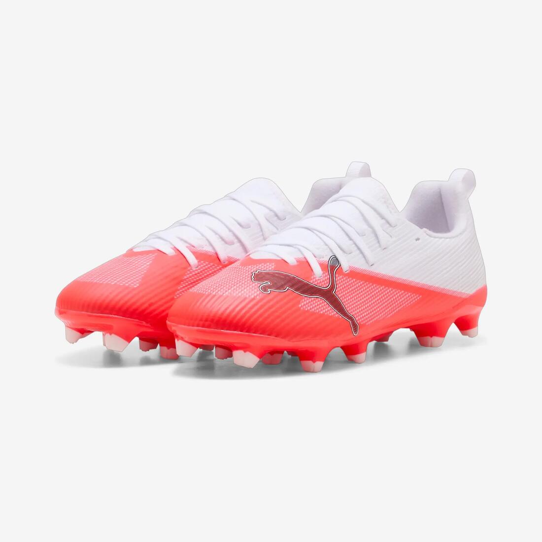 PUMA Ultra 7 Match FG/AG Chaussure Enfant Rouge