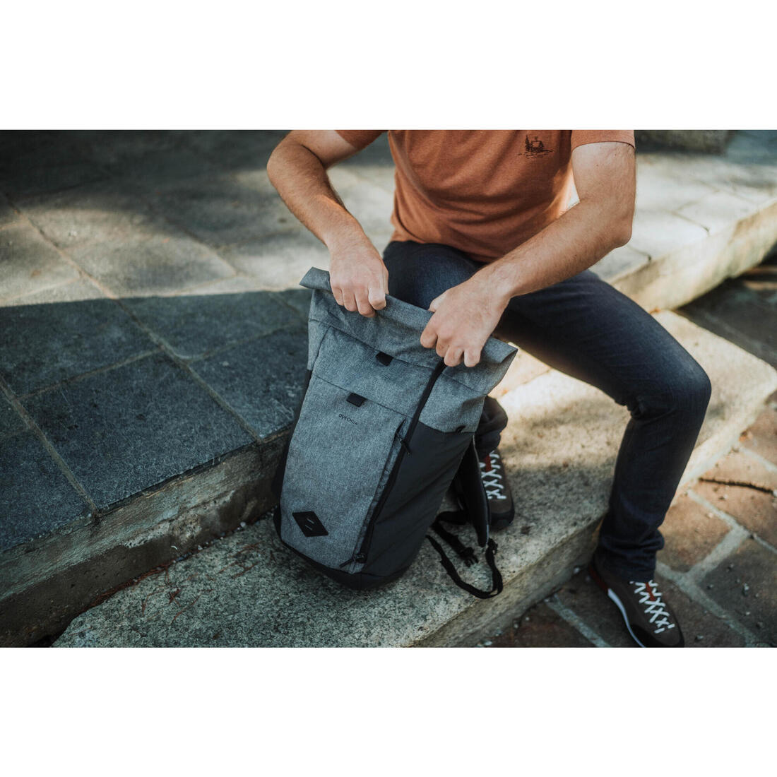 Sac à dos de randonnée 23L, NH500 Escape Rolltop