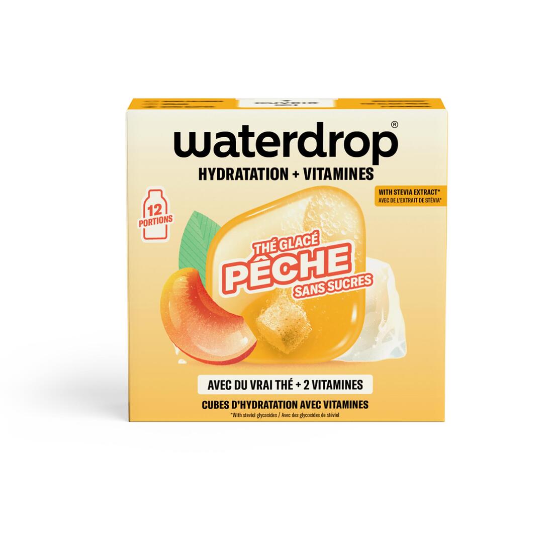 Cubes à diluer thé glacé pêche, Microdrink 12x500ml