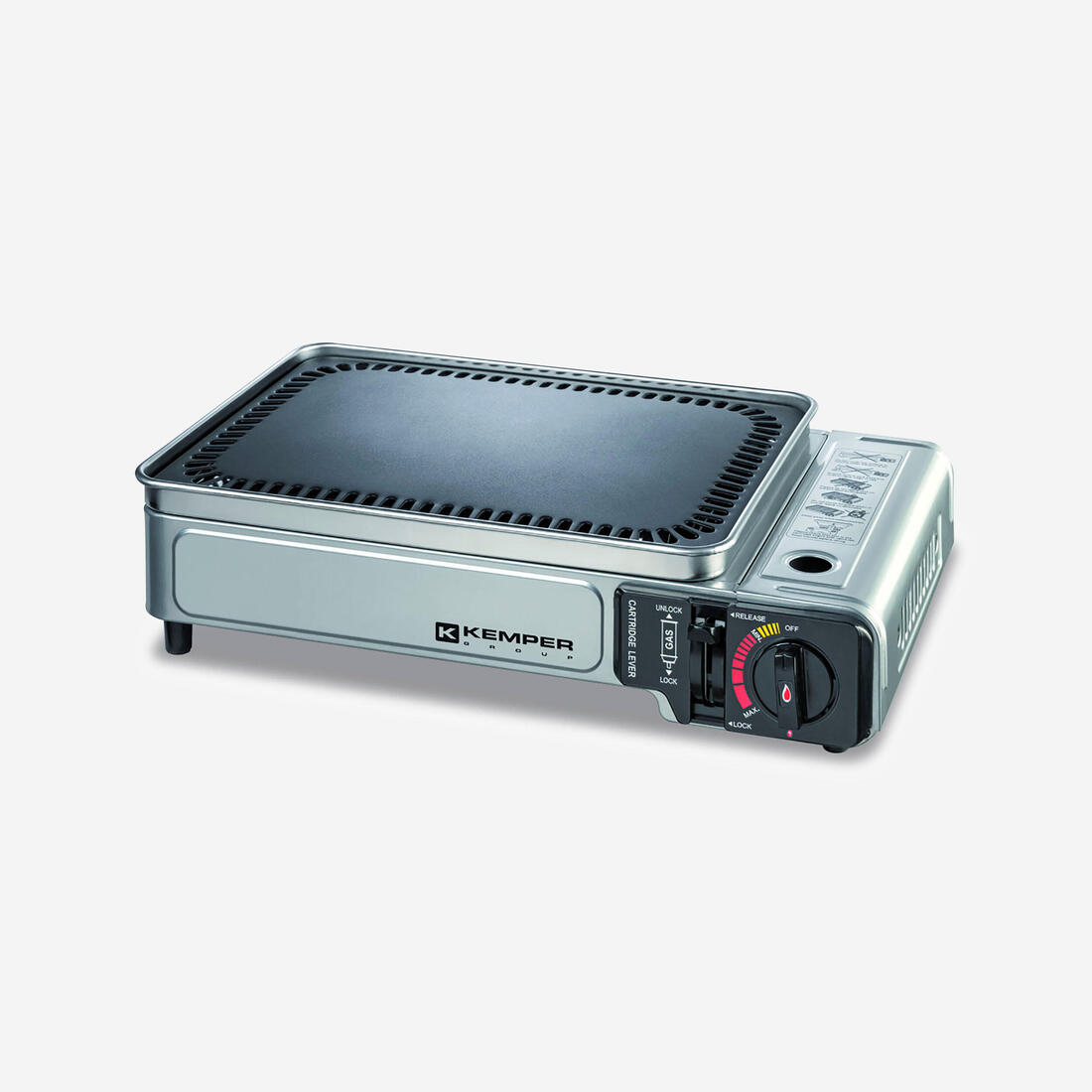 Plancha à gaz de camping Kemper Smart Plancha