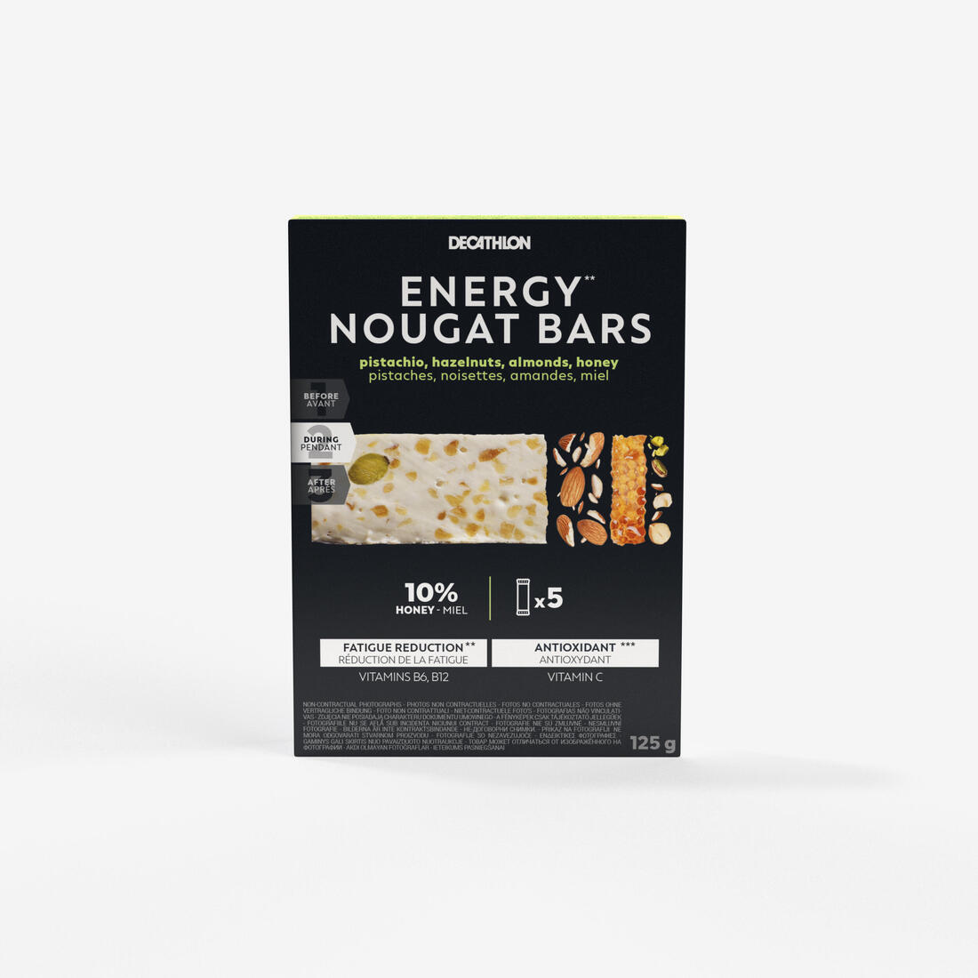 Nougat énergétique 5x25g
