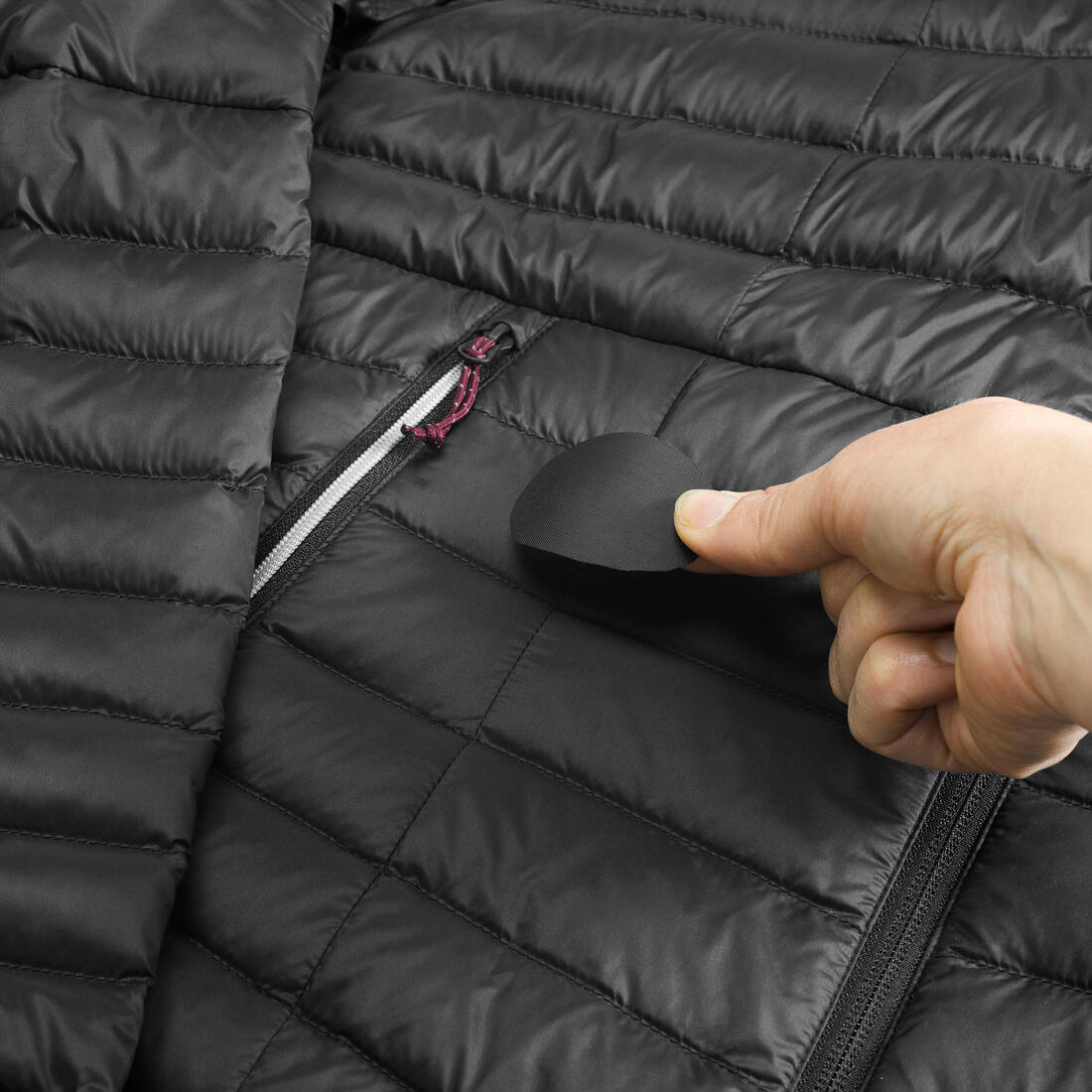 Rouleau autocollant de réparation textile multi-usage, noir
