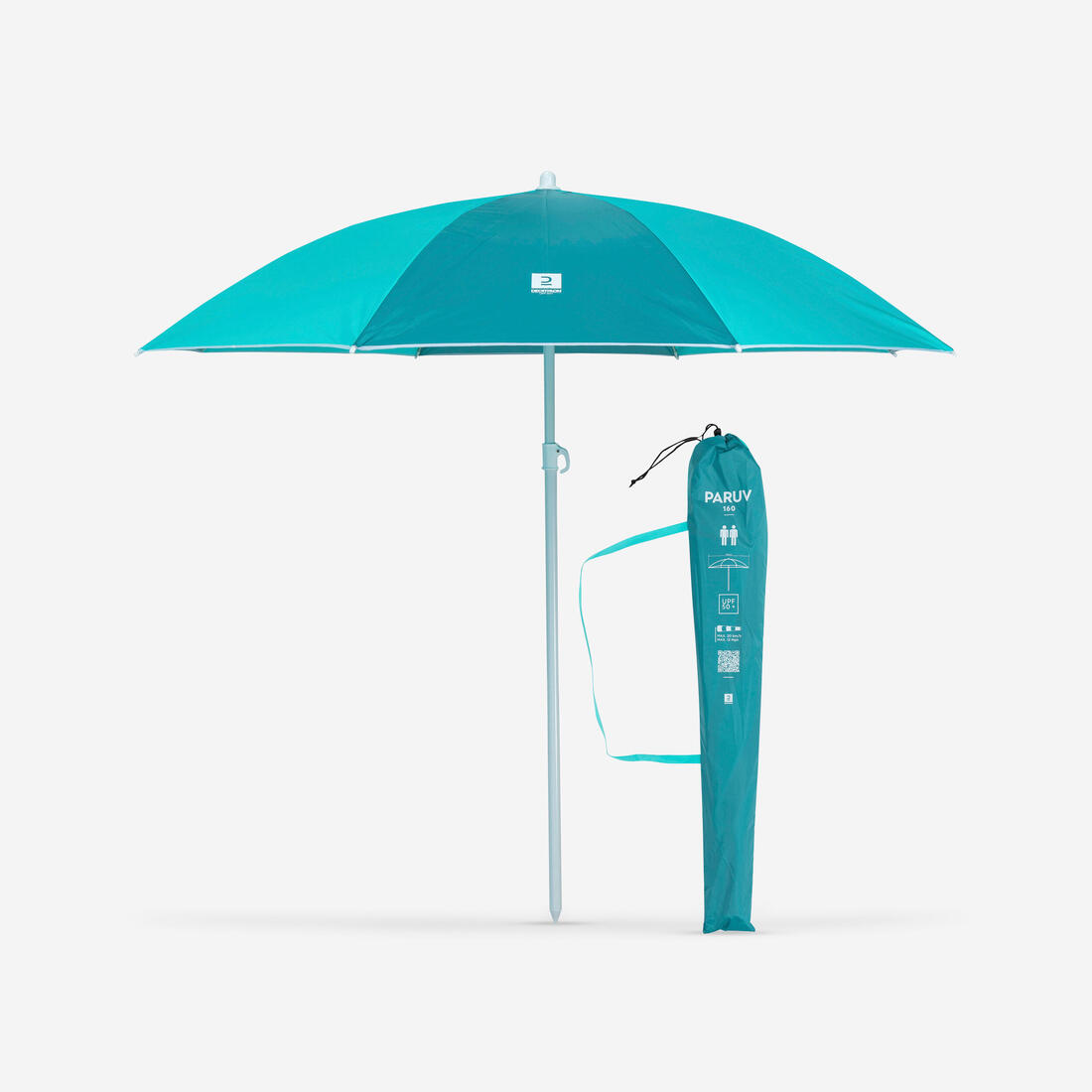 PARASOL DE PLAGE PARUV 160 UPF 50+ 2 PLACES - Multi couleur