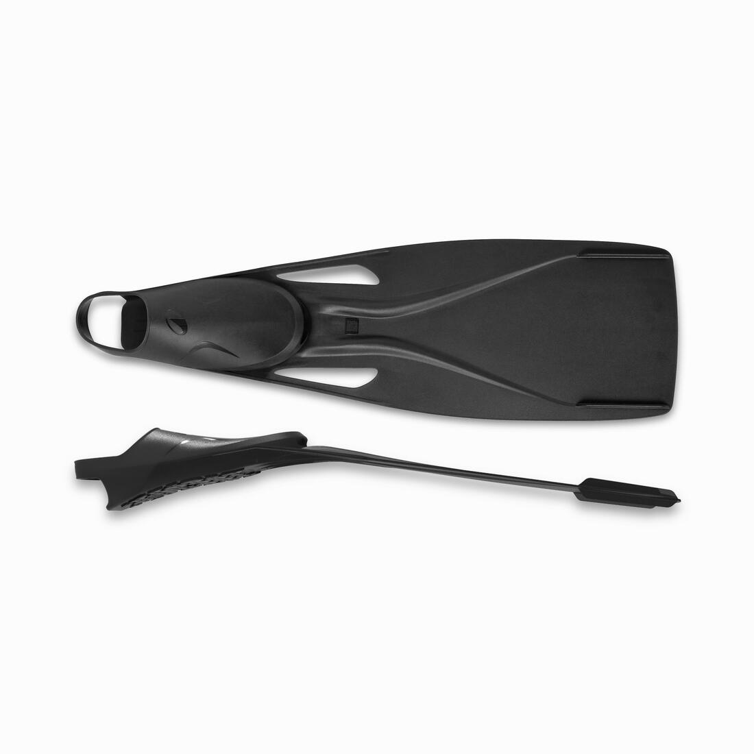 Palmes plongée et apnée, FF 500 REACT Noir