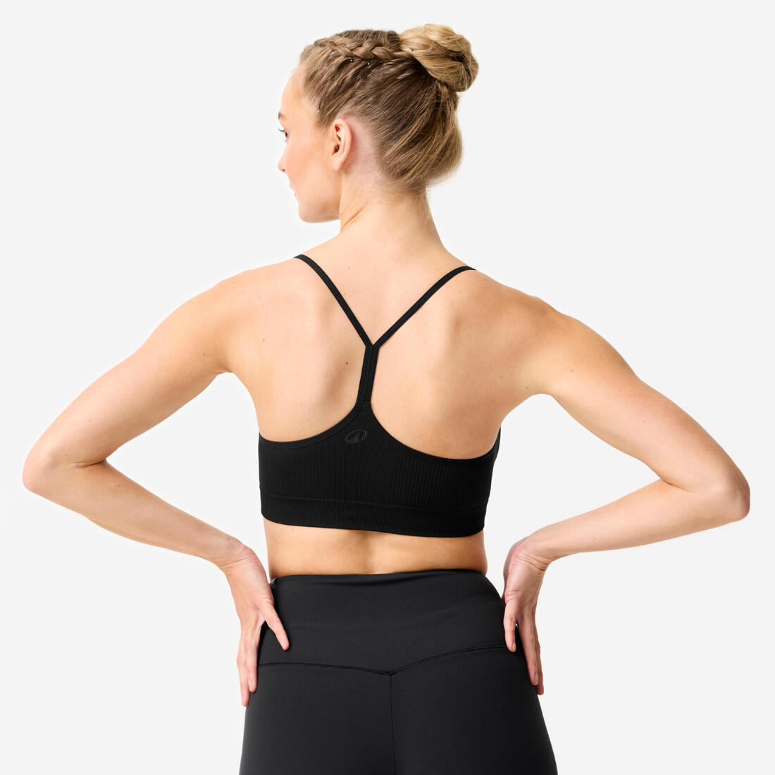 Brassière bralette côtelée femme