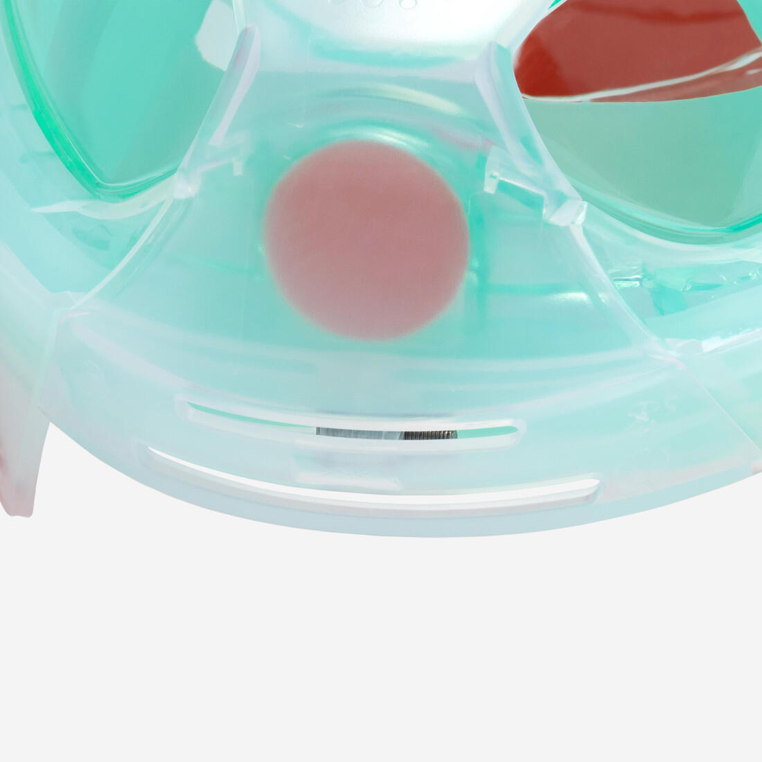 Masque snorkeling surface easybreath + avec valve acoustique > 10 ans - jungl