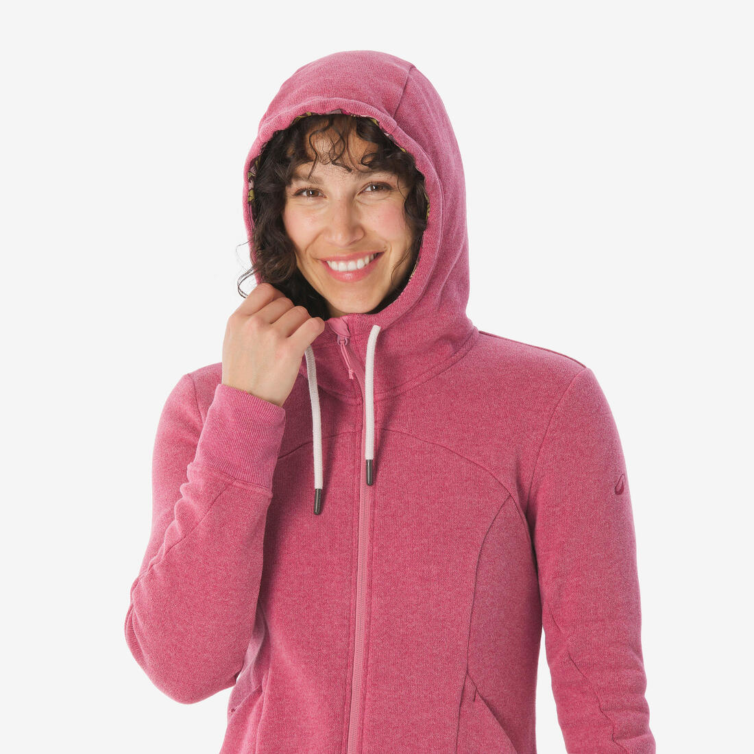 Sweatshirt de randonnée respirant femme, NH500