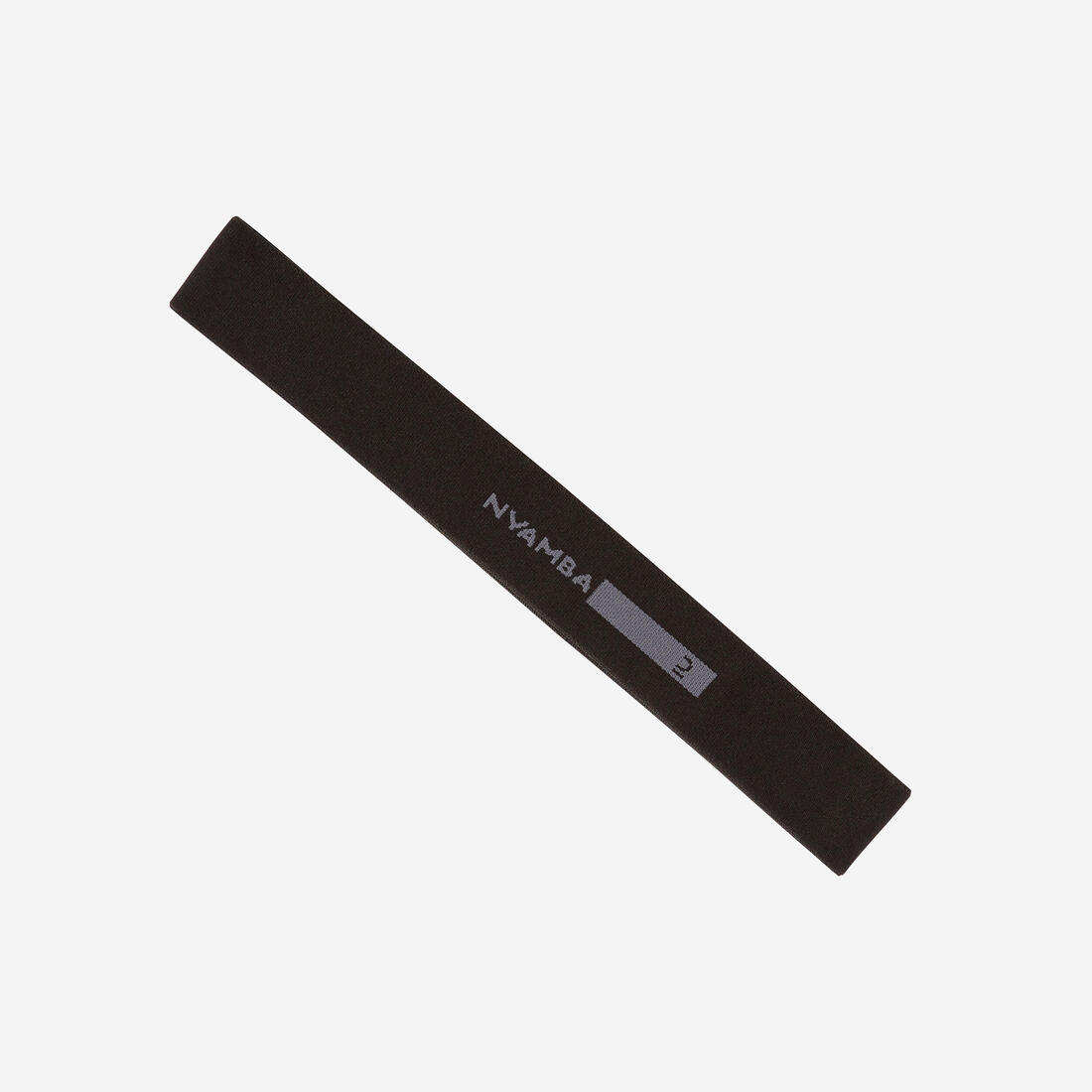 Mini bande élastique fitness résistance 7kg  Textile - Noire