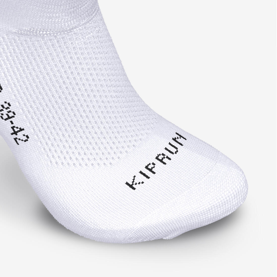Lot de 2 paires de chaussettes de running run500 fines mid