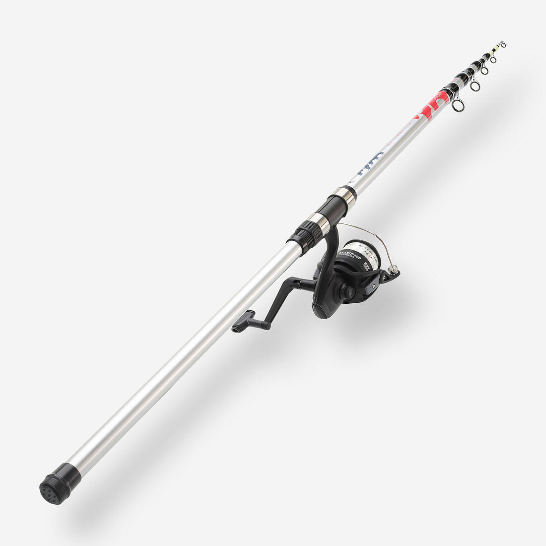 Ensemble de pêche en surfcasting canne et moulinet SYMBIOS-100 420 TELESCO