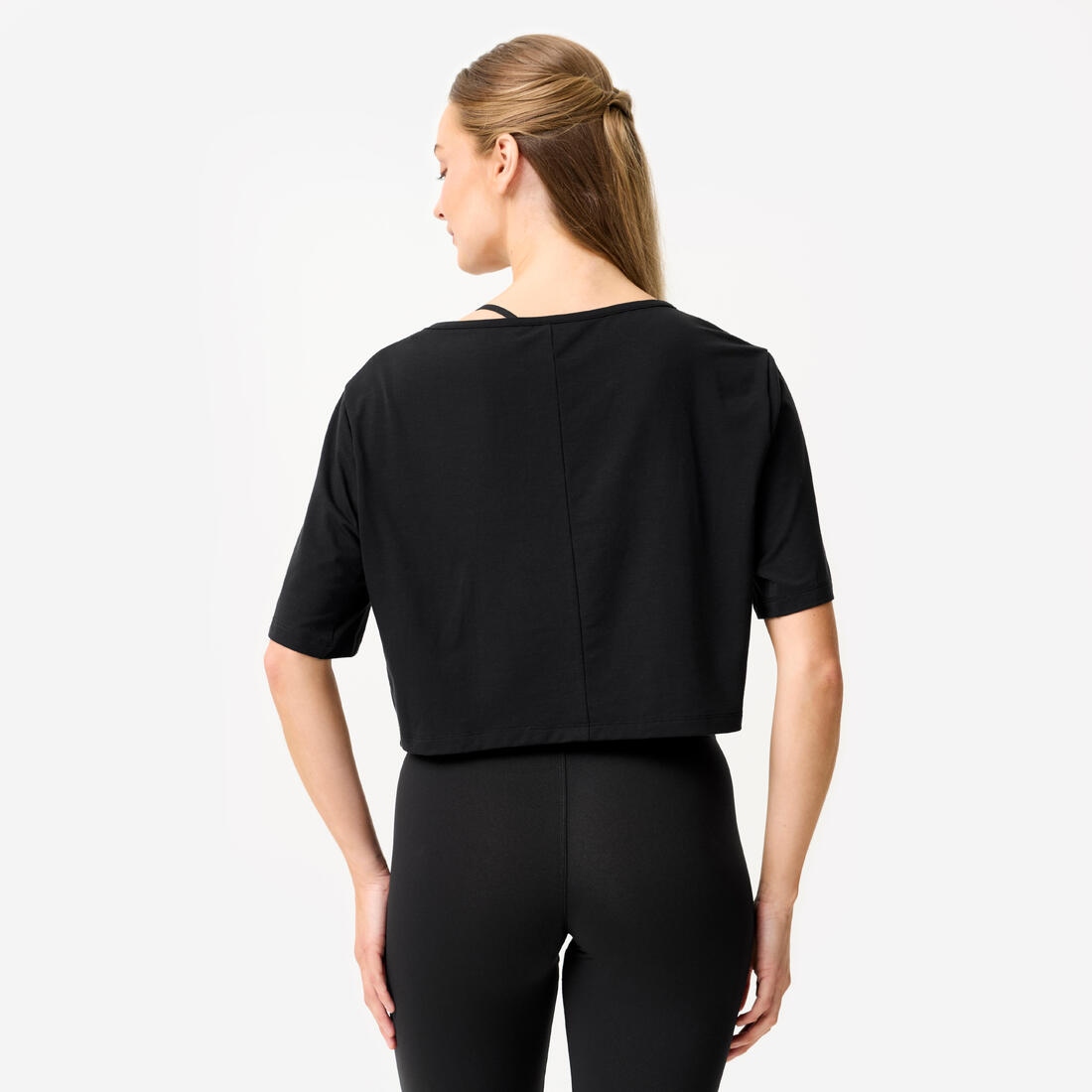 T-shirt danse modern jazz crop femme