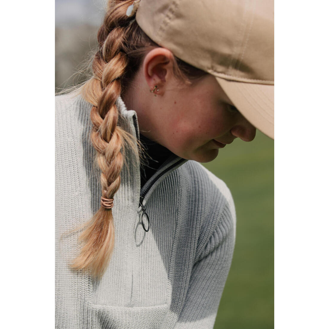 Pull golf 1/2 ZIP Femme - MW500