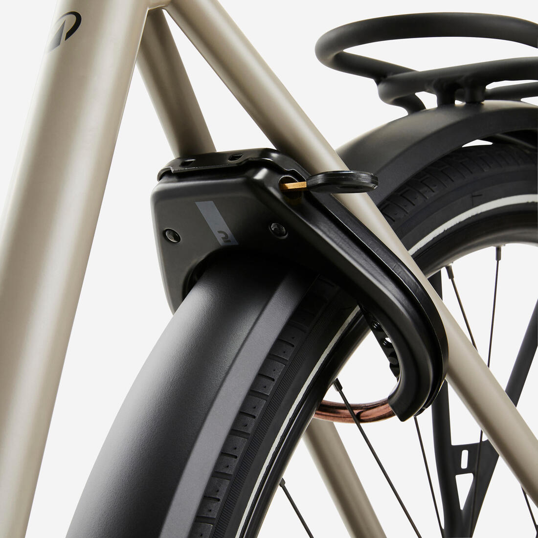 Vélo ville électrique à moteur automatique owuru cadre bas LD 940 E connect