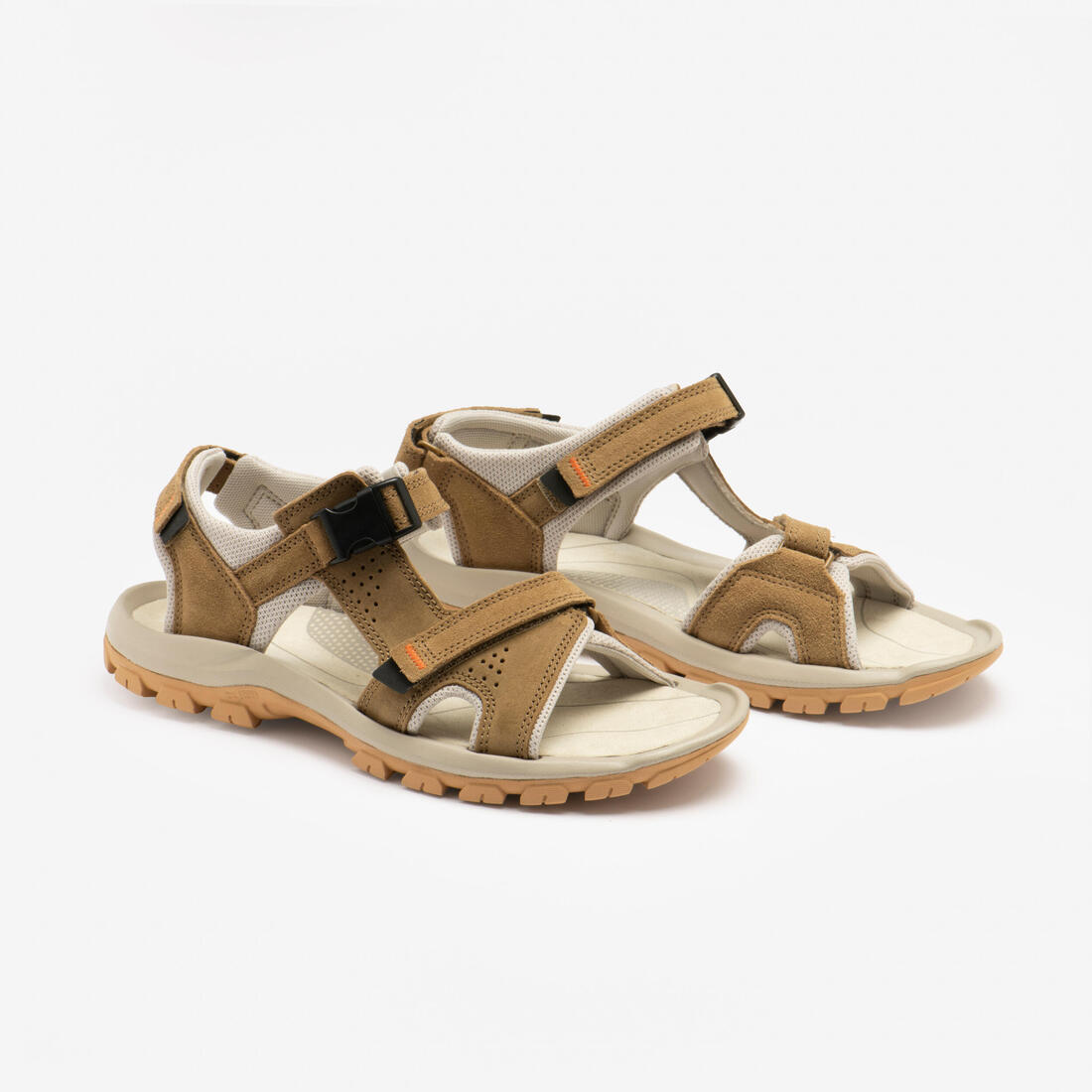 Sandales de randonnée homme, NH500 Cuir