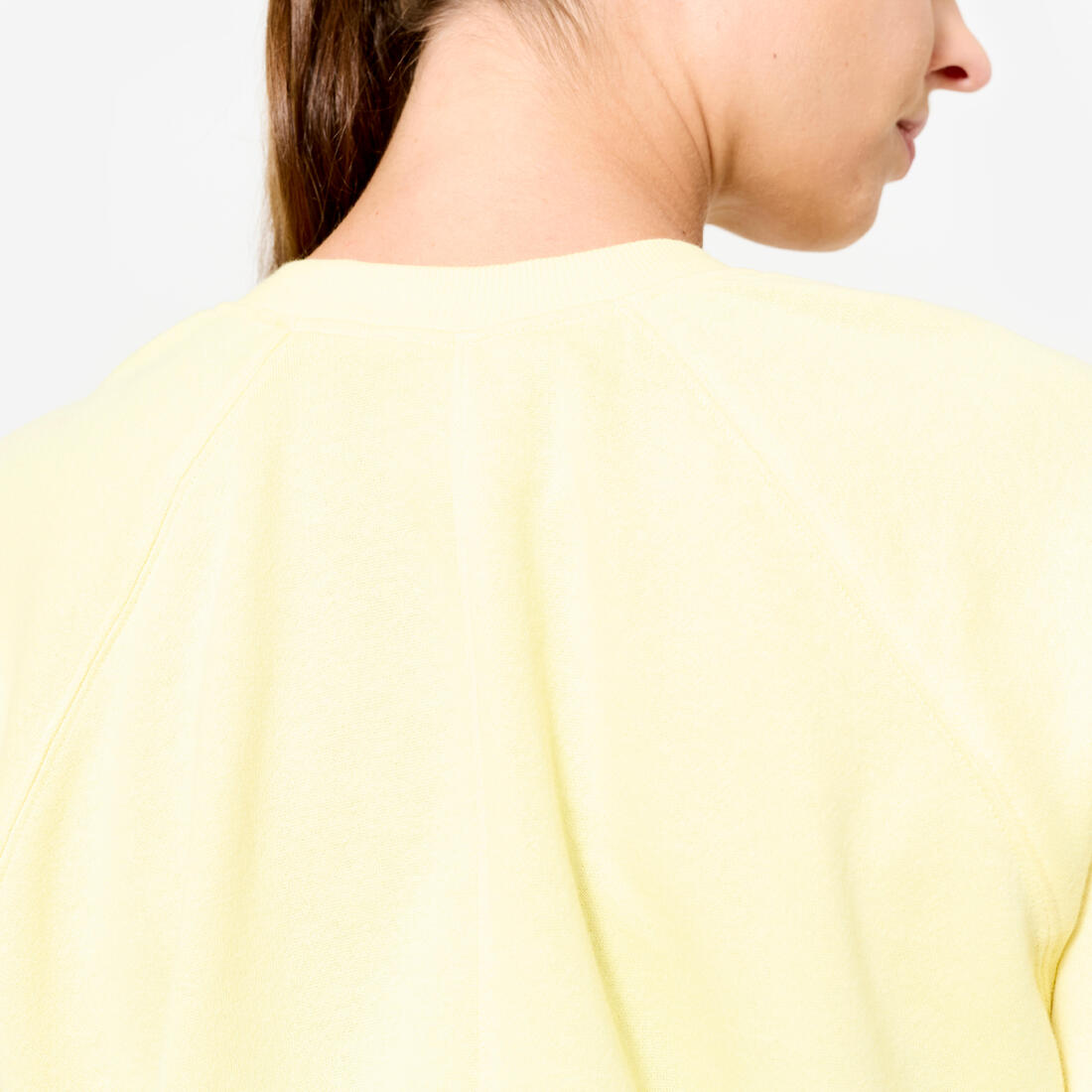 Sweat de fitness en molleton femme