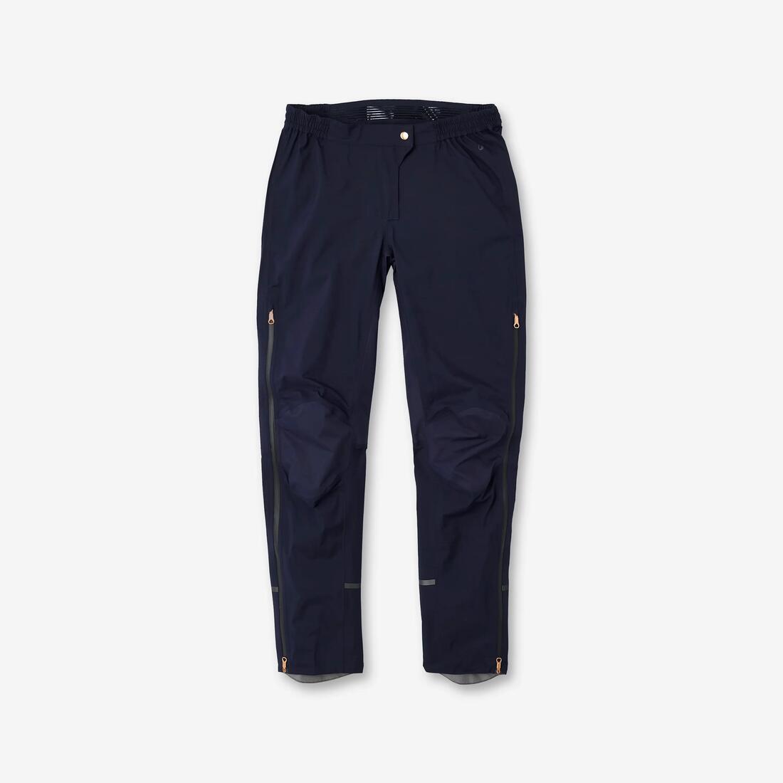 SURPANTALON PLUIE VELO VILLE 900 BLEU FEMME