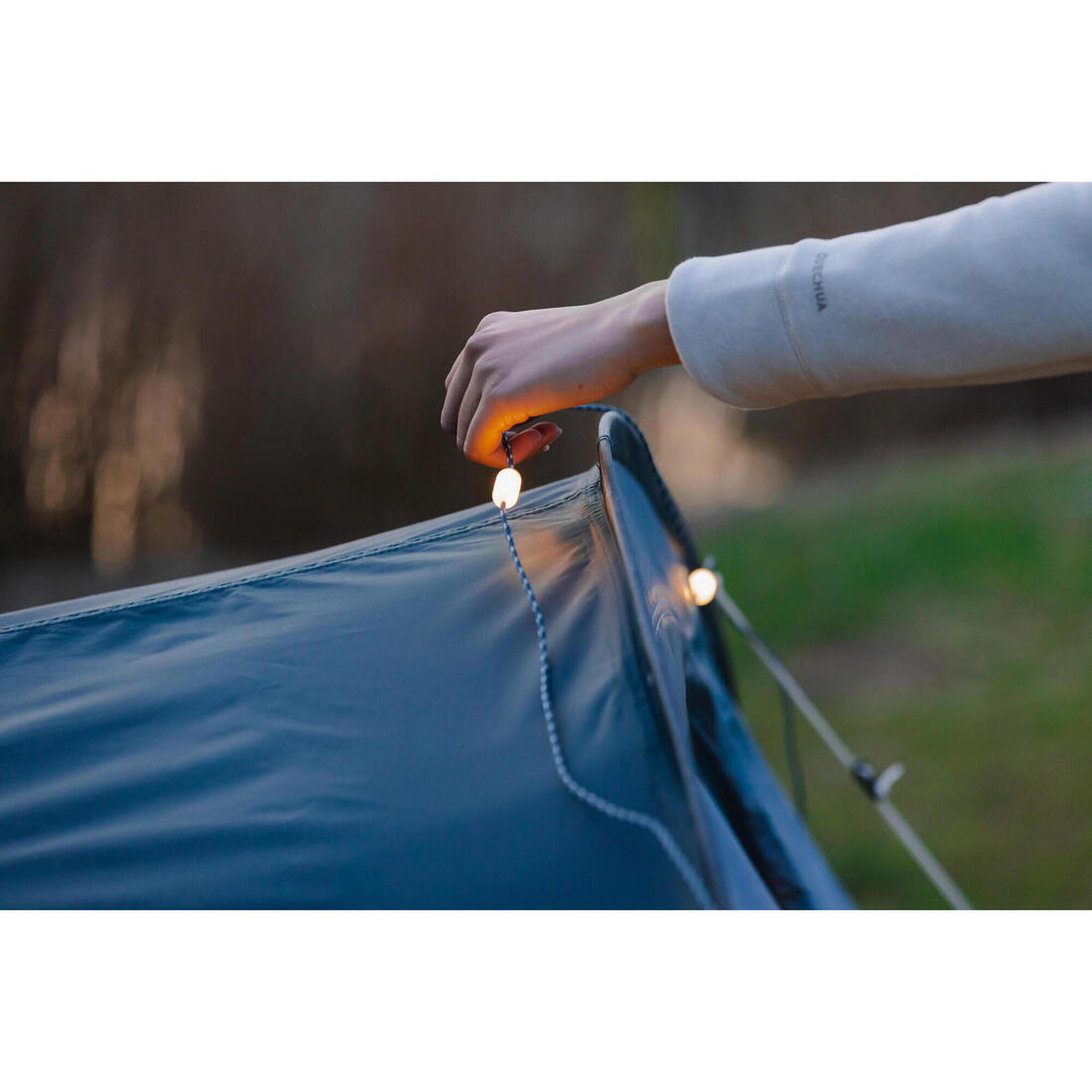 Guirlande rechargeable de camping, 200 lumens, IPX4