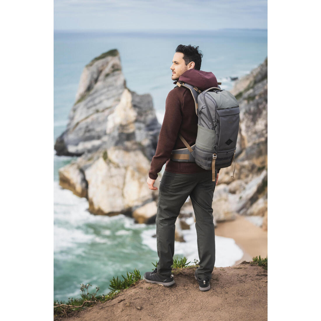 Chaussure respirante de randonnée - nh500 fresh - homme