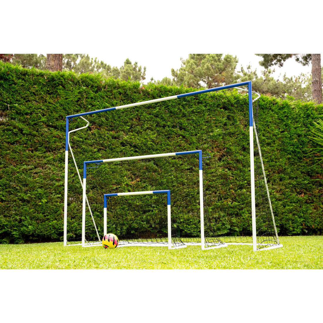 But de football classique 500 taille L  blanc
