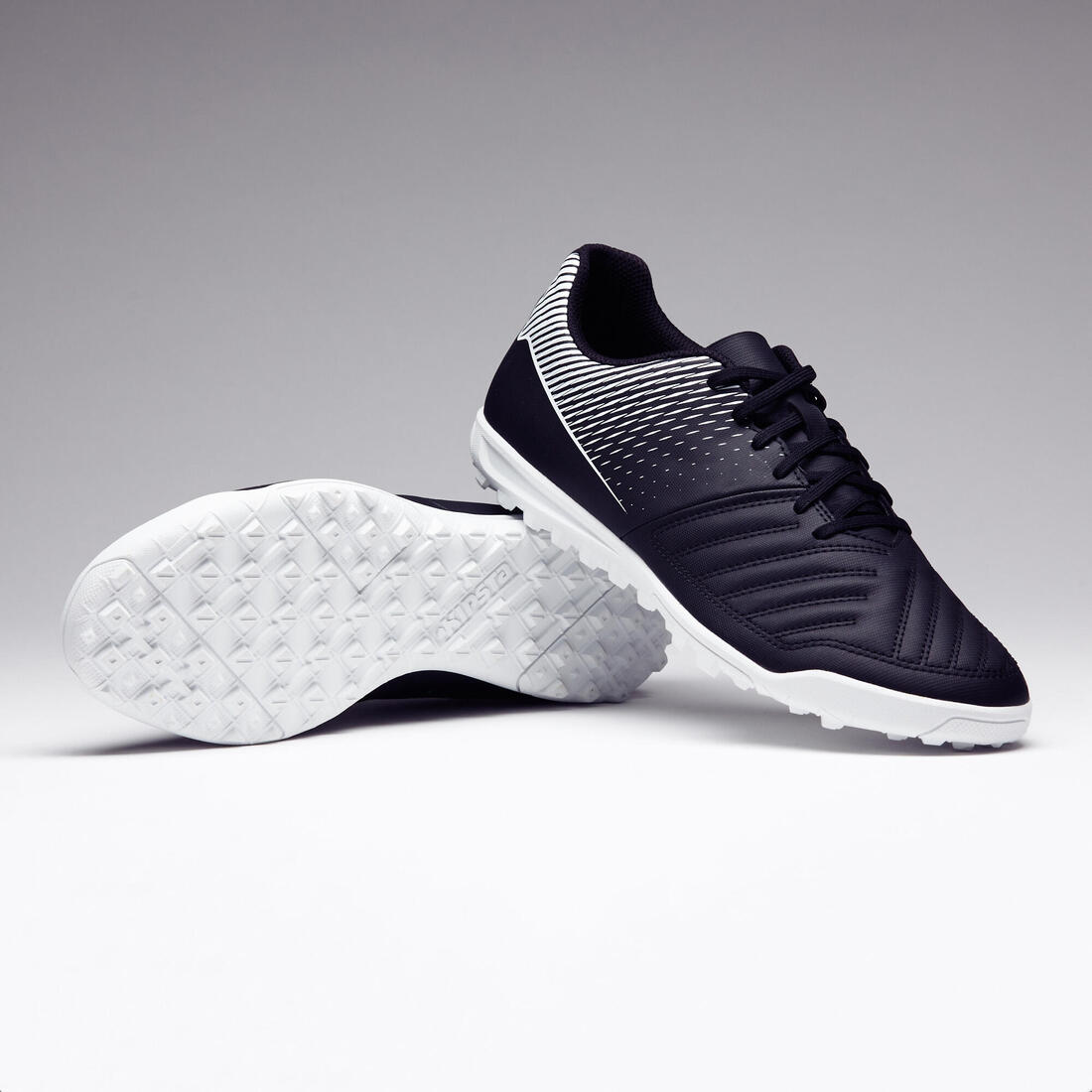 Chaussures de football AGILITY 100 TURF adulte noir