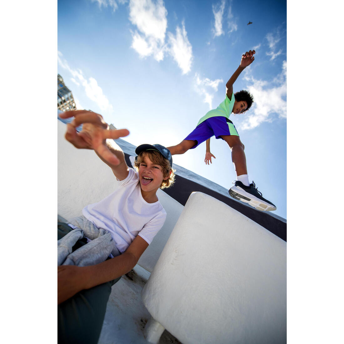 T-shirt multisport coton enfant mixte