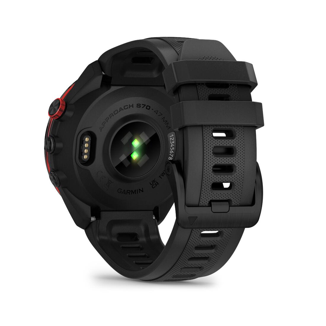 Montre gps golf  47mm - garmin approach s70 noire