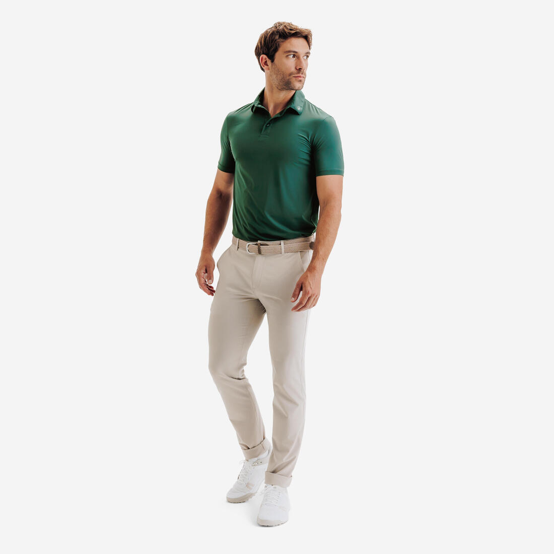 Polo de golf synthétique  respirant manches courtes homme, WW900