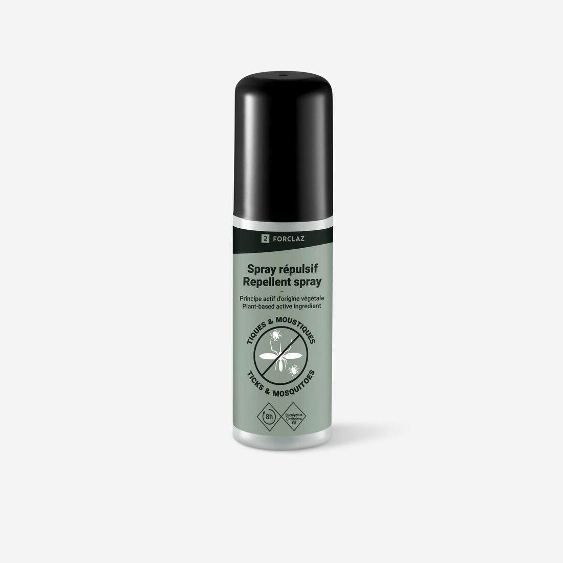 Spray répulsif anti moustique et tique Huile essentielle d'eucalyptus 100ml