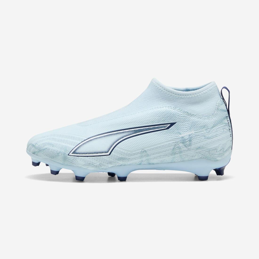 ULTRA 6 MATCH Laceless Chaussure FG/AG Enfant Bleu