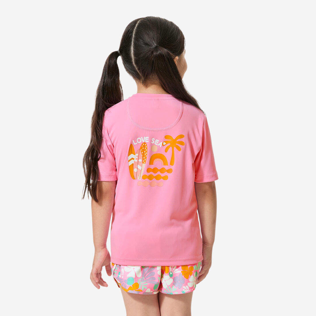 Water tee shirt anti uv surf enfant imprimé