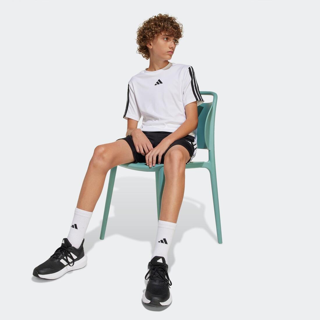 T-shirt Train Essentials 3 Bandes Enfant Adidas