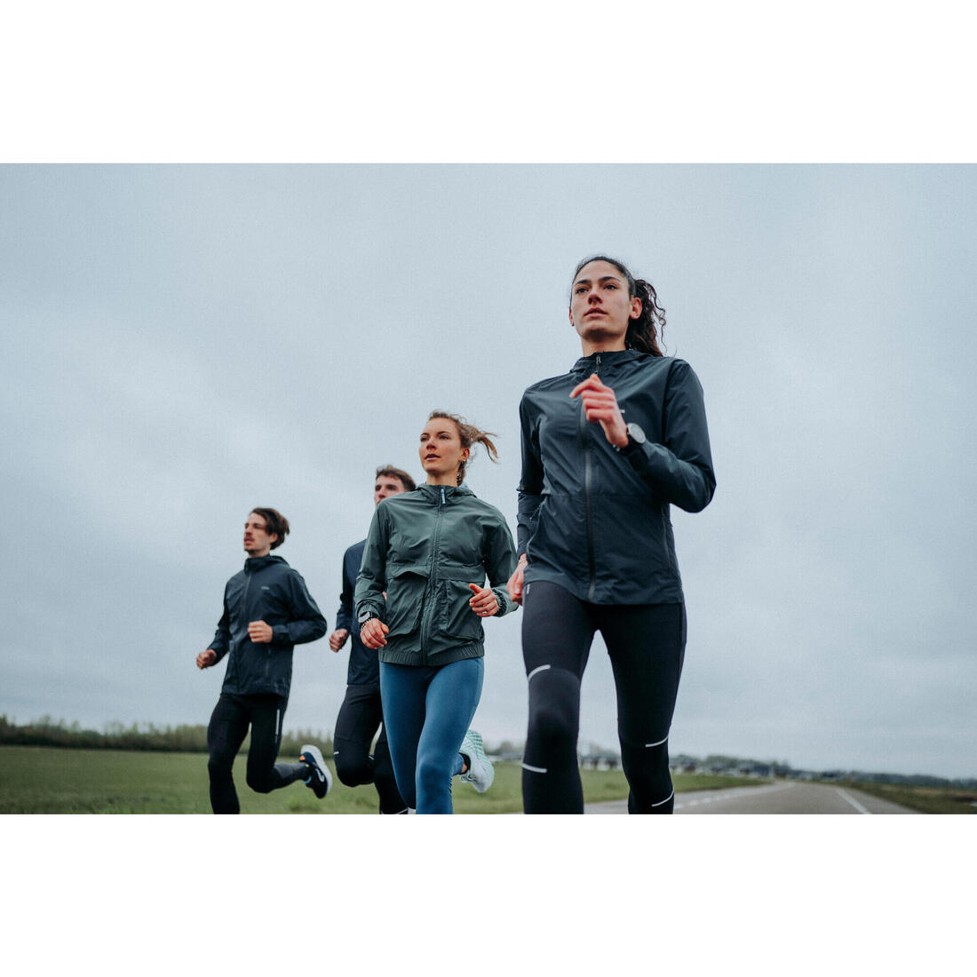 Veste coupe-vent de running Femme - KIPRUN Run 500 Wind