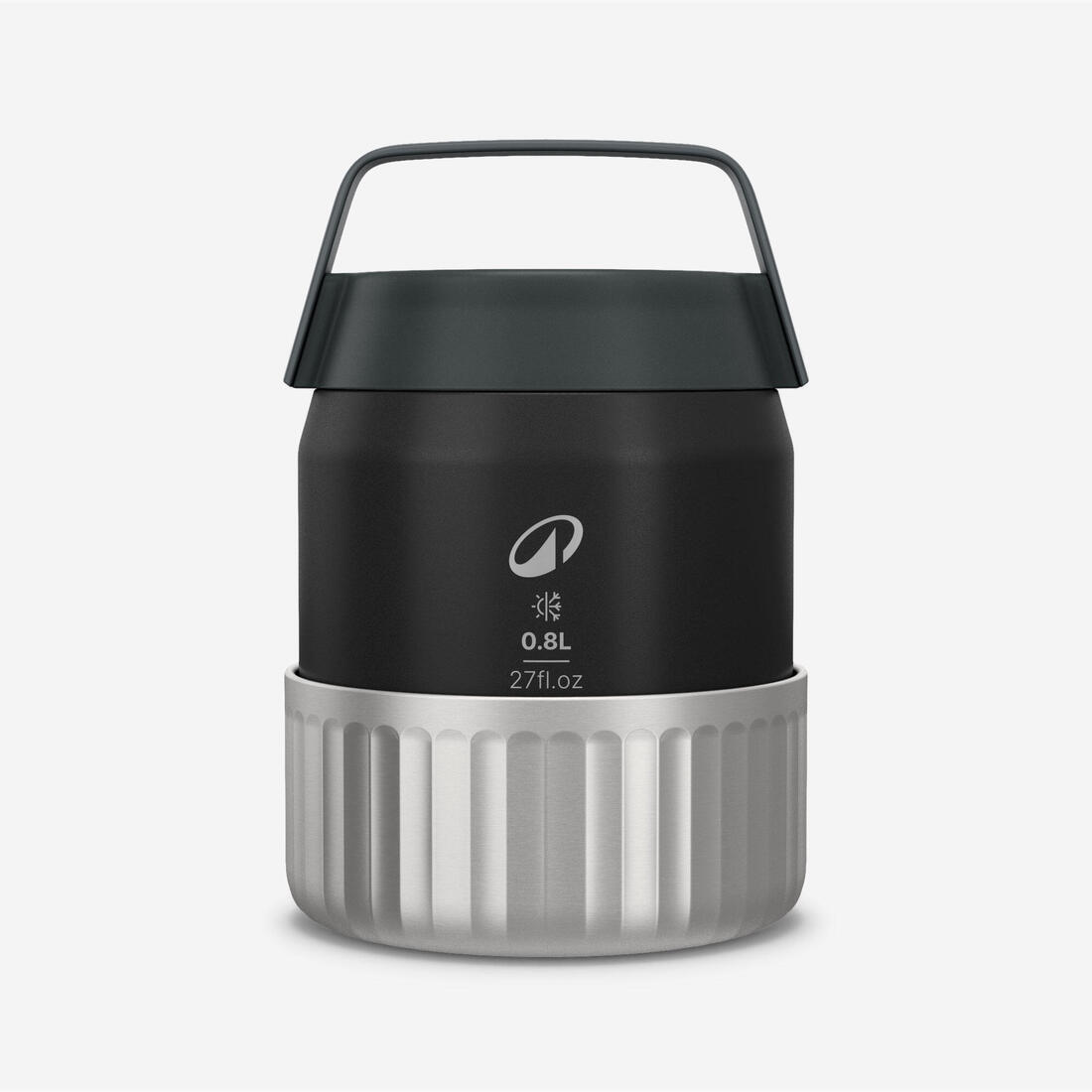 Boite alimentaire 900 isotherme acier inox 0,8L pour le camping, randonnée/trek