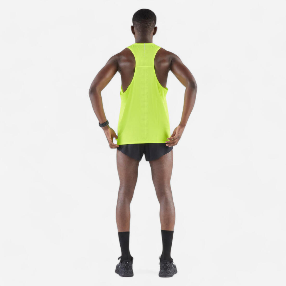 DEBARDEUR DE RUNNING 900 LIGHT JAUNE FLUO