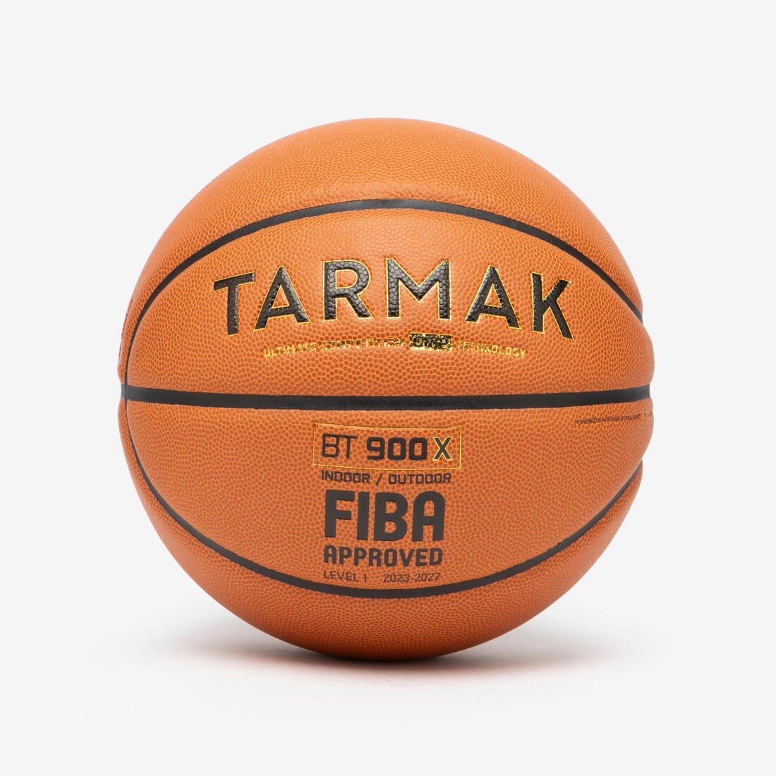 Ballon de basketball FIBA taille 7 - BT900 Grip Touch orange