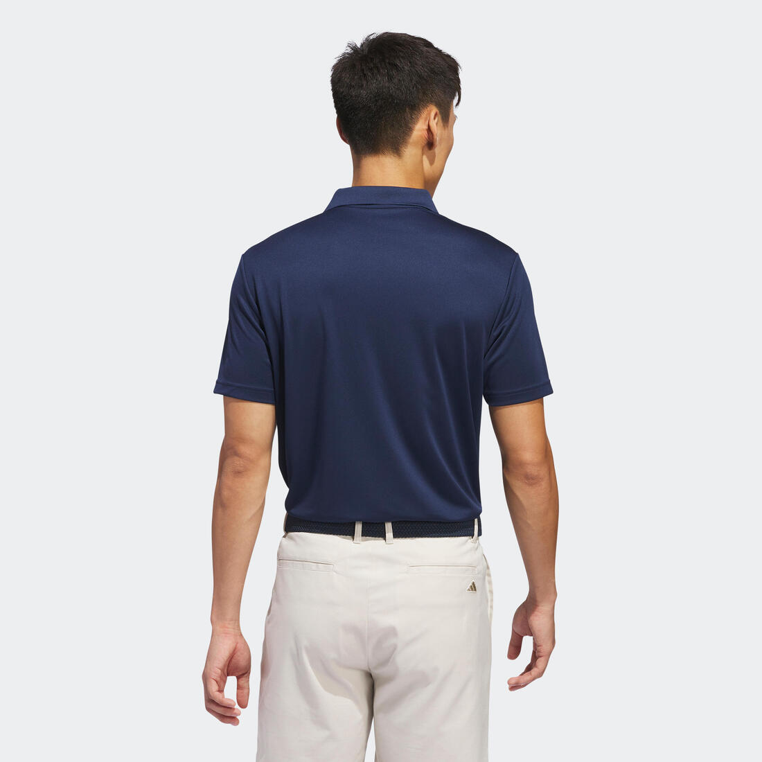 Polo de golf manches courtes Homme - Adidas bleu marine