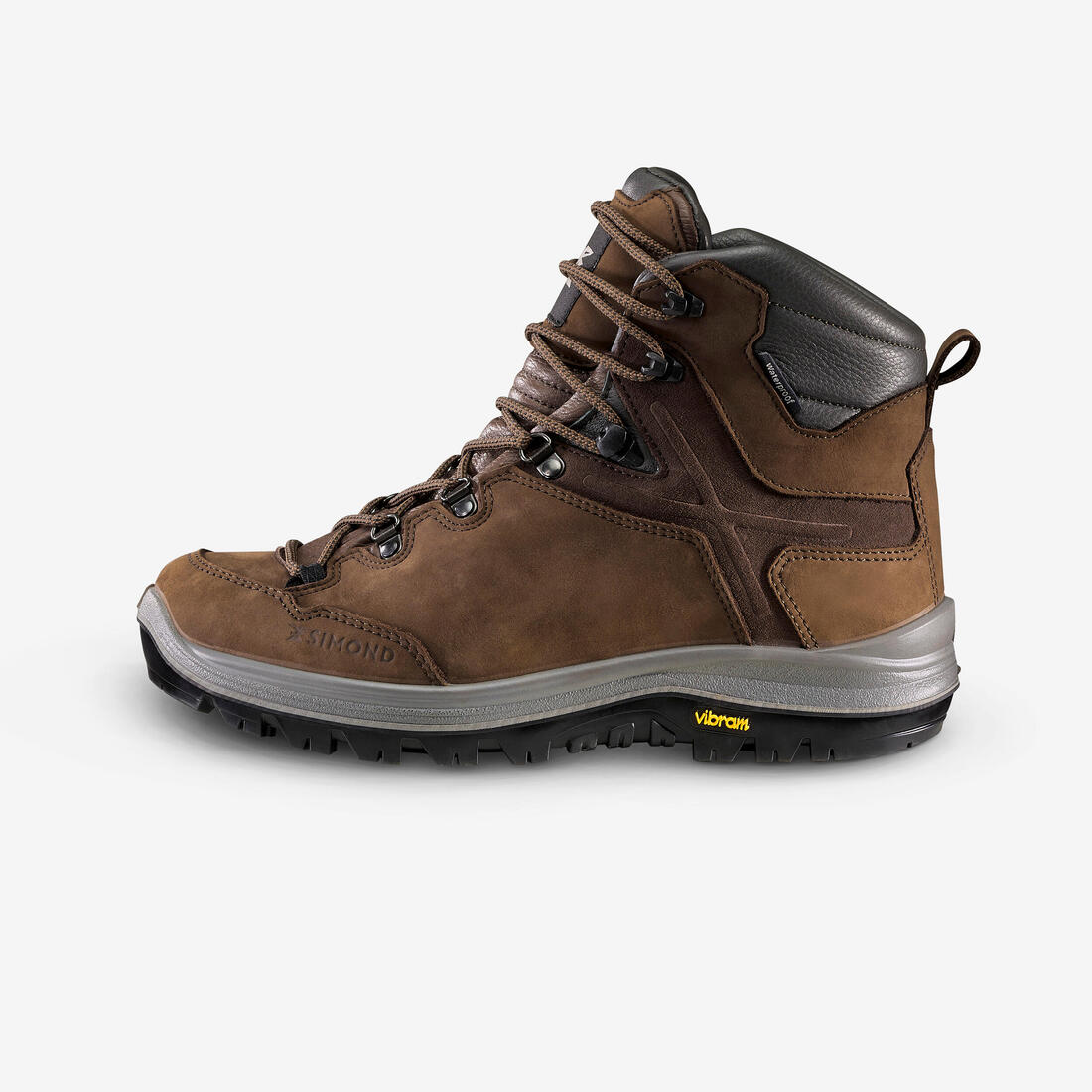 CHAUSSURES TREKKING CUIR IMPERMÉABLES - MT500 - HOMME HAUTE