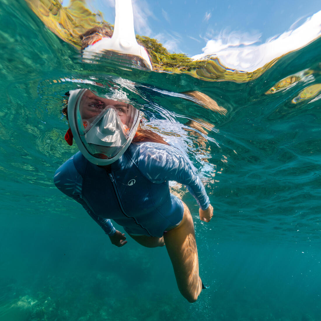 Masque snorkeling immersion Easybreath 900 > 10 ans