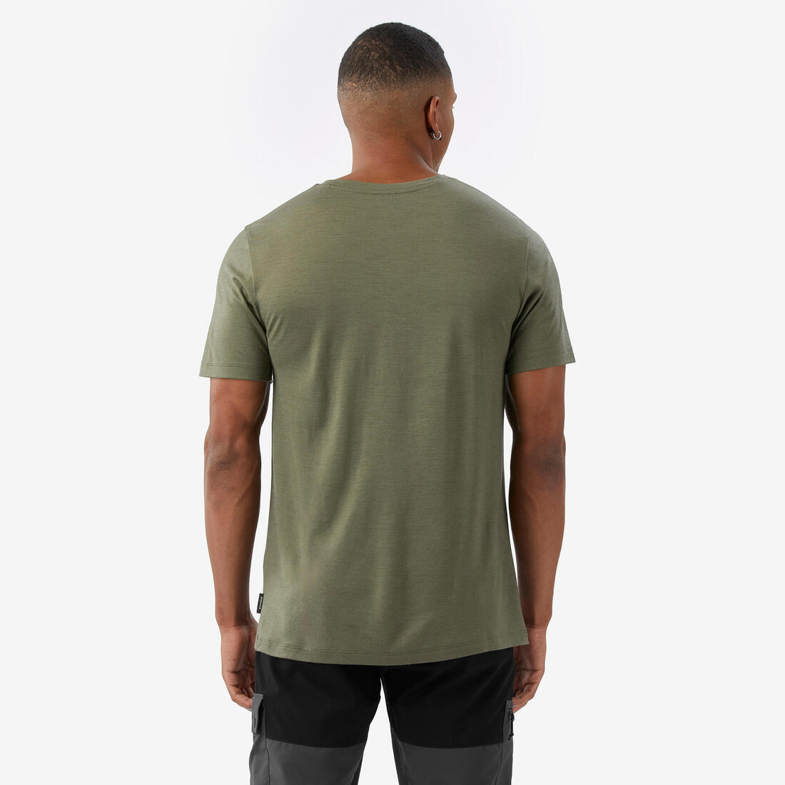T-shirt manches courtes 100 % laine mérinos homme, Merino 100%