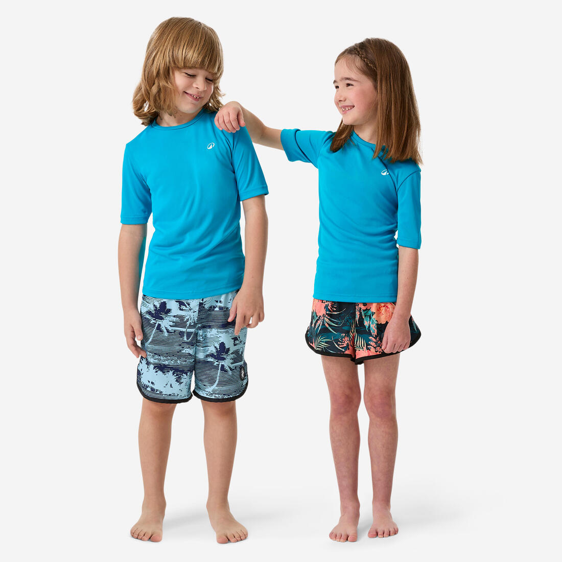 Water tee shirt anti UV manche courte junior