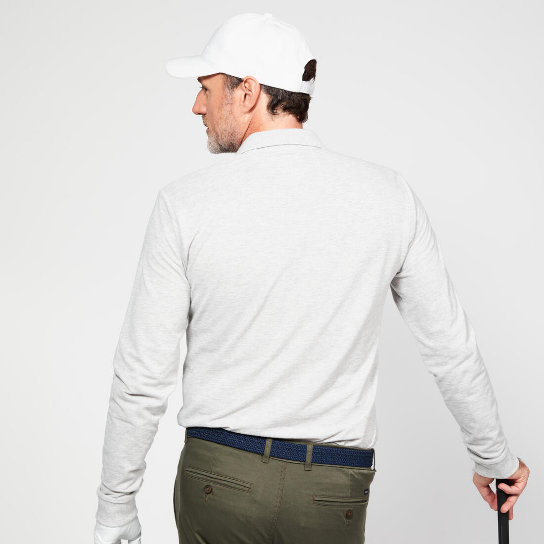 Polo golf manches longues homme -  mw500